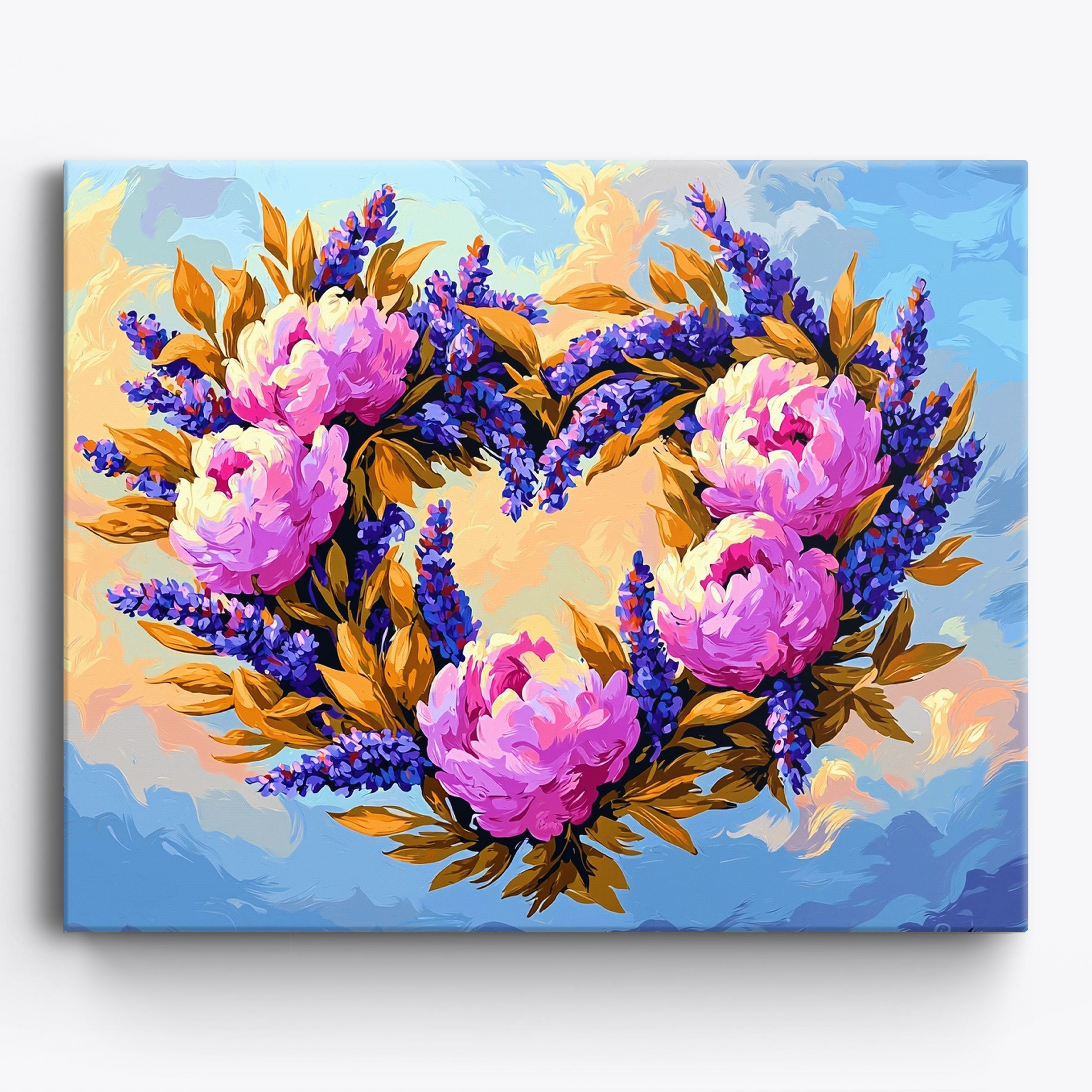 Pastel Bloom No Frame / Regular (15.75"x19.7"/40x50cm)