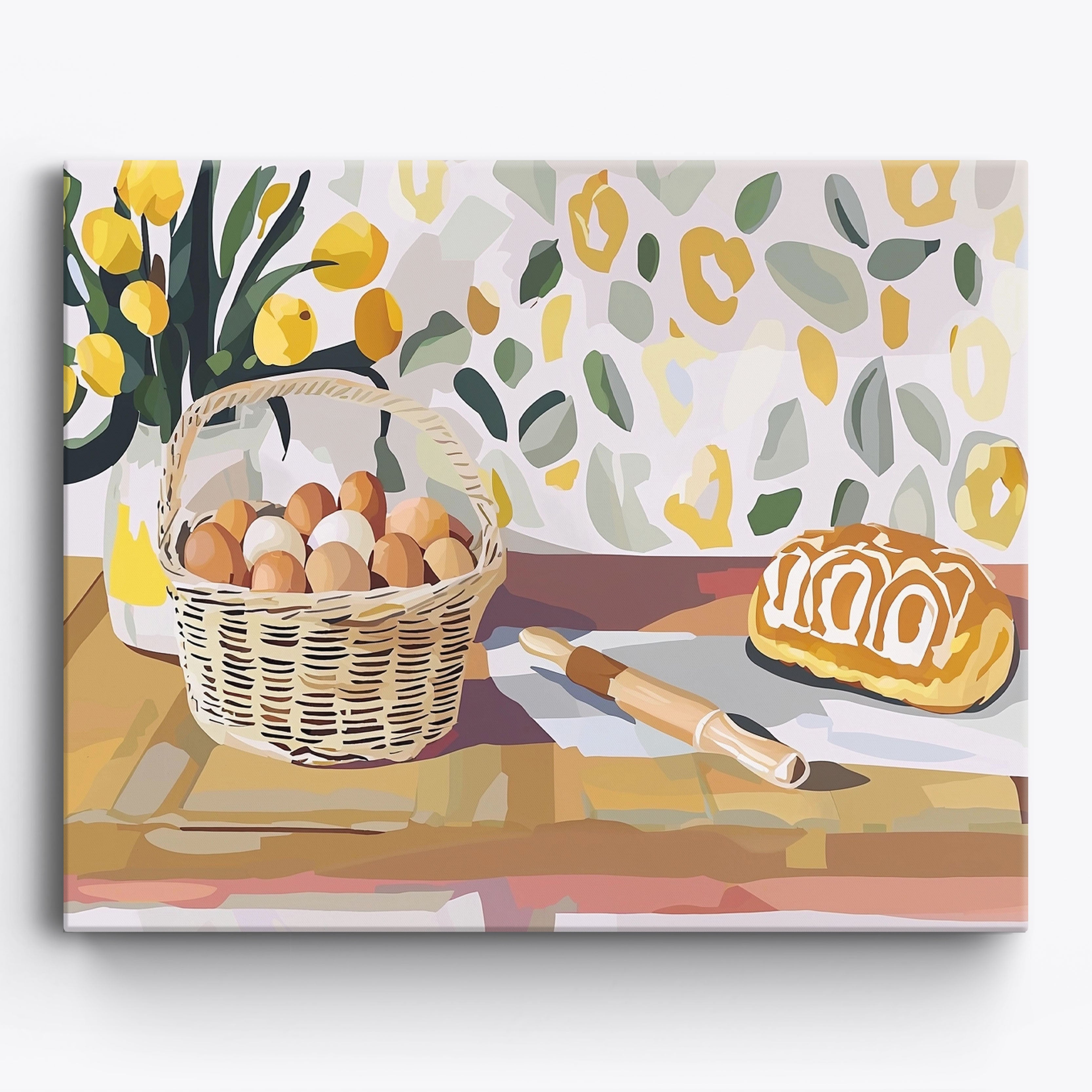 Egg Basket Serenity No Frame / 50x40cm