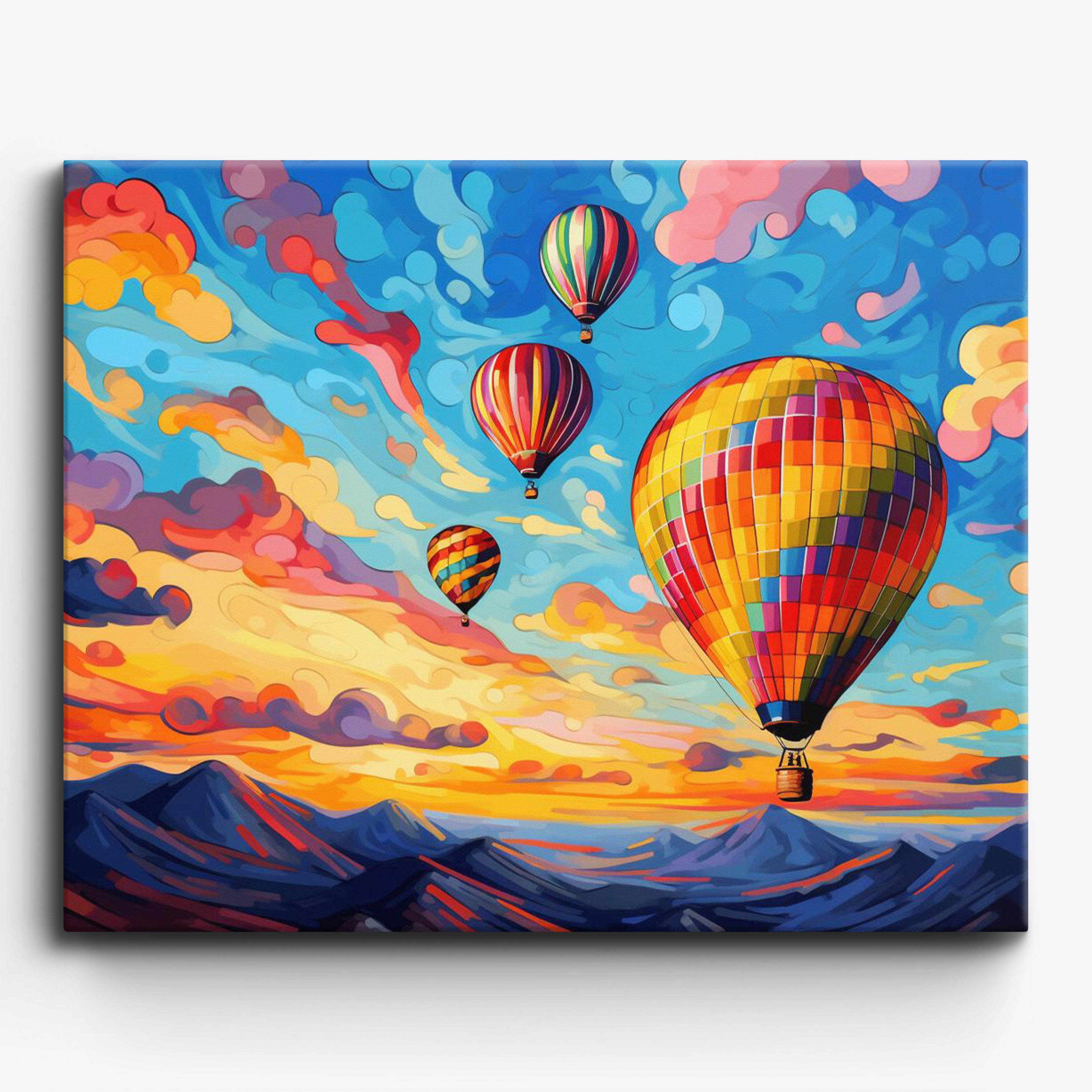 Painted Skies No Frame