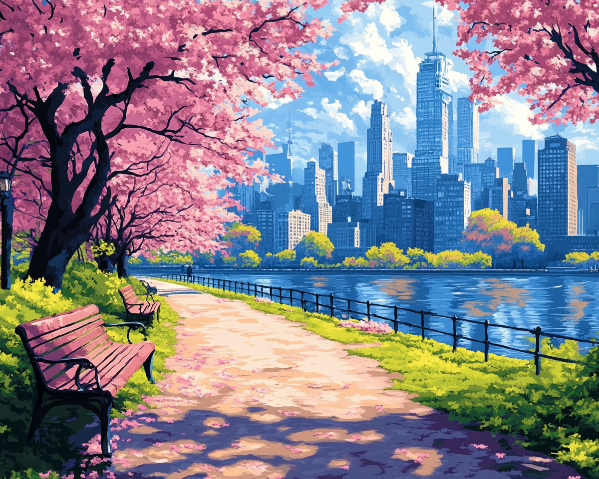 Spring Blossom Path